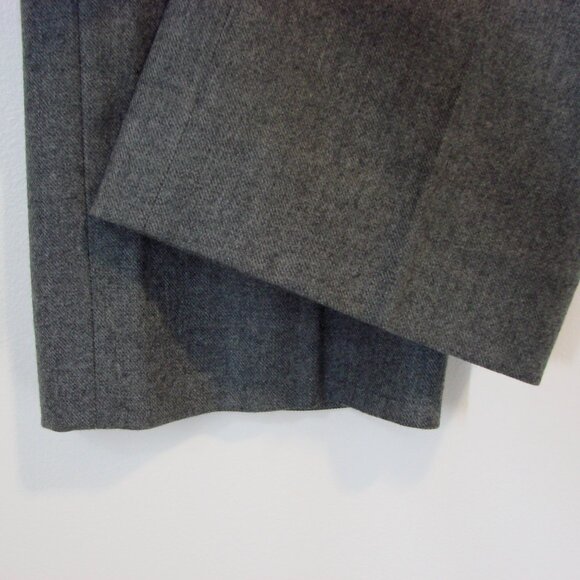 Ted Baker London Dark Gray Virgin Wool Dress Pants Trousers Size 8 - Picture 8 of 15